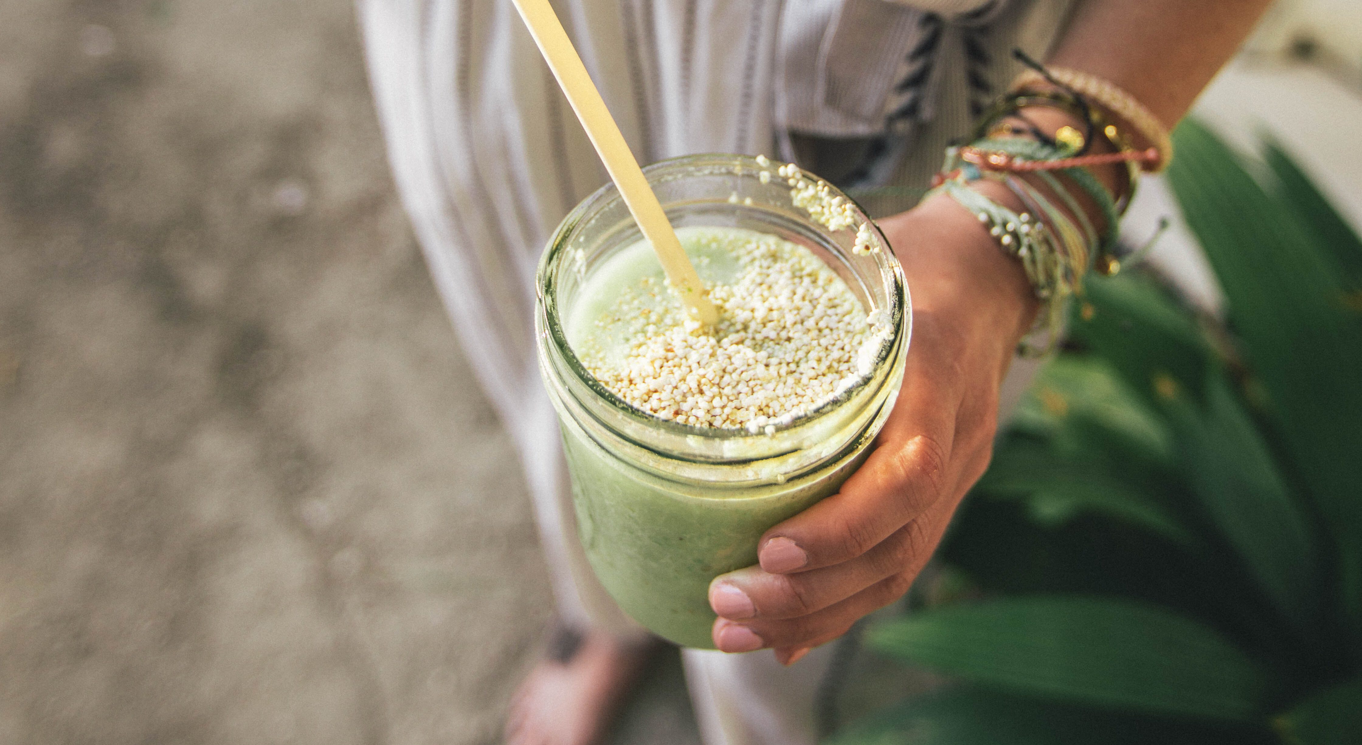 groente smoothie, recept, spinazie