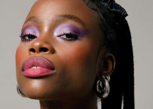 make-up looks uit de 80's trends zwart blush tiktok