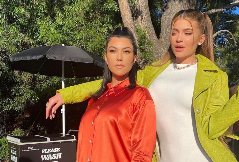 kourtney kardashian kylie jenner make-up