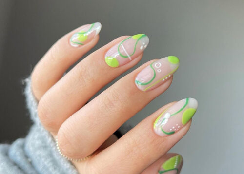 abstracte nailart nagels inspiratie lente