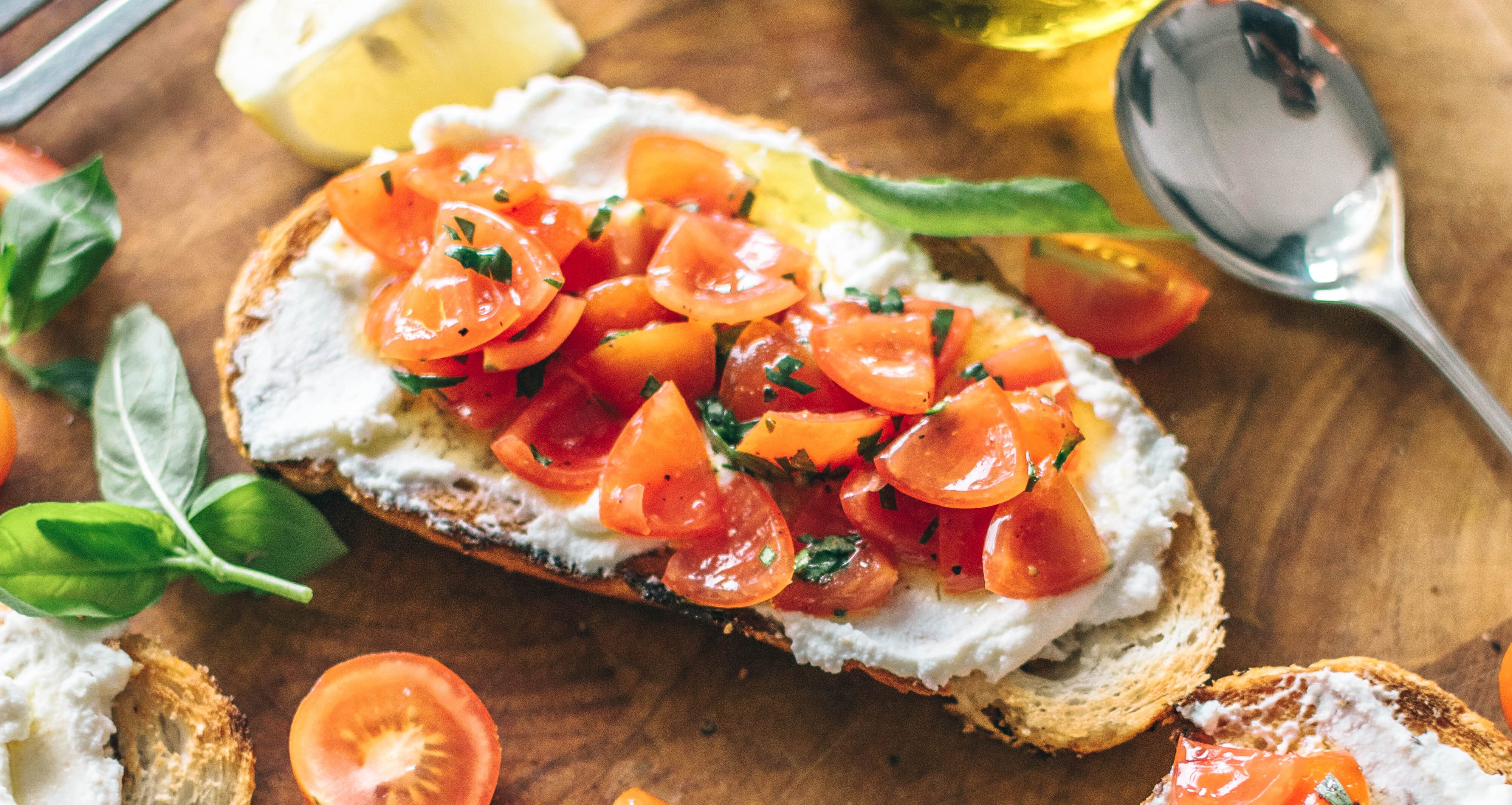 ricotta toast tiktok food trend