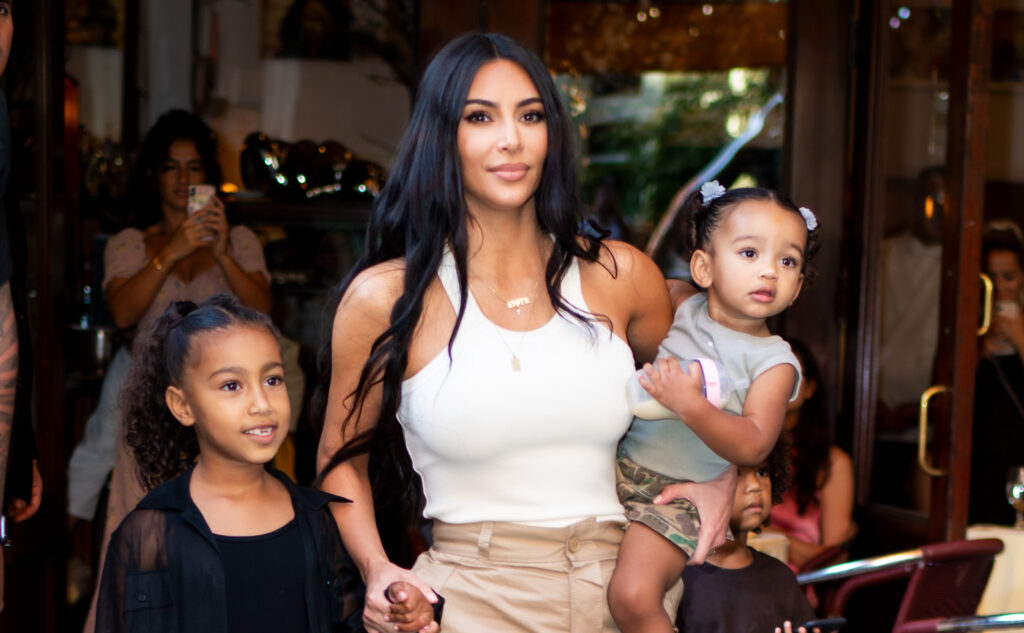 Kim Kardashian north en chicago west