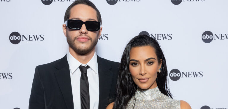 Kim Kardashian en Pete Davidson rode loper instagram-post twitter-reacties break-up