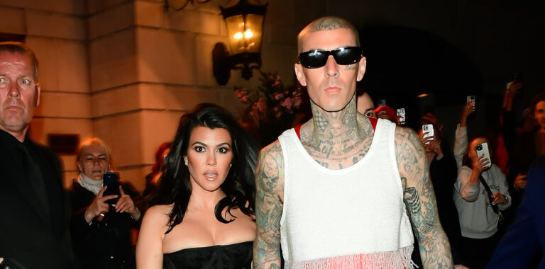 kourtney kardashian travis barker dichtbij komen onthulling