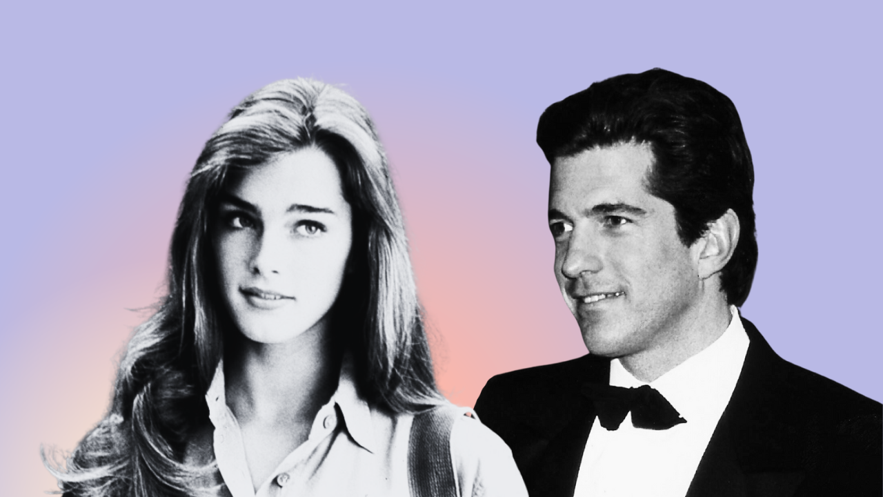 Brooke Shields zoende met John F. Kennedy