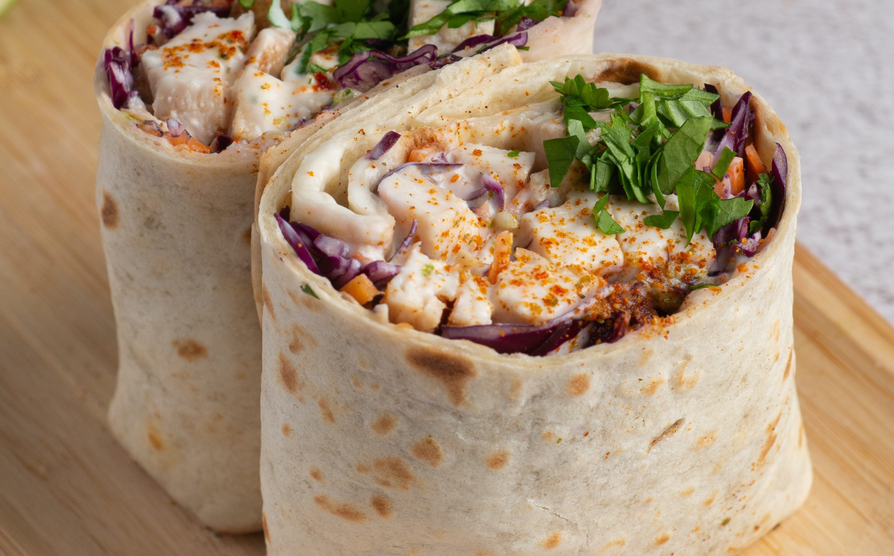 Anne's favoriete recept van de week vega McWrap honingmosterd