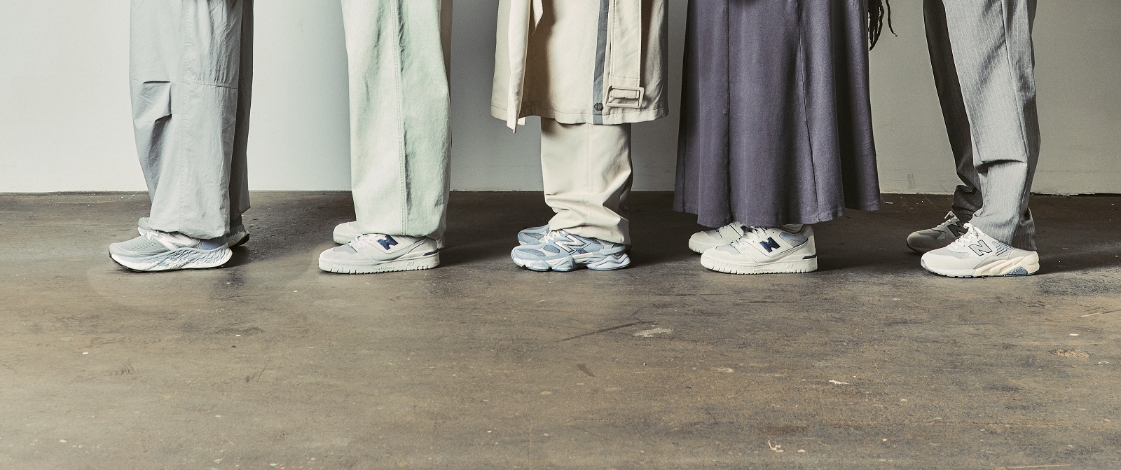 Grijze sneakers New Balance