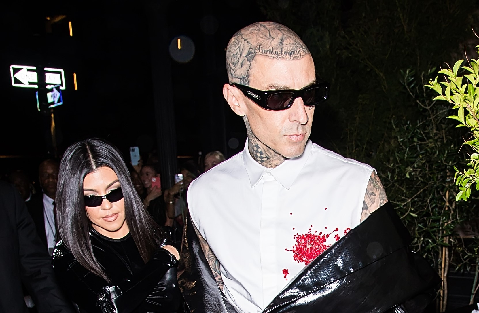 Travis Barker Kourtney Kardashian