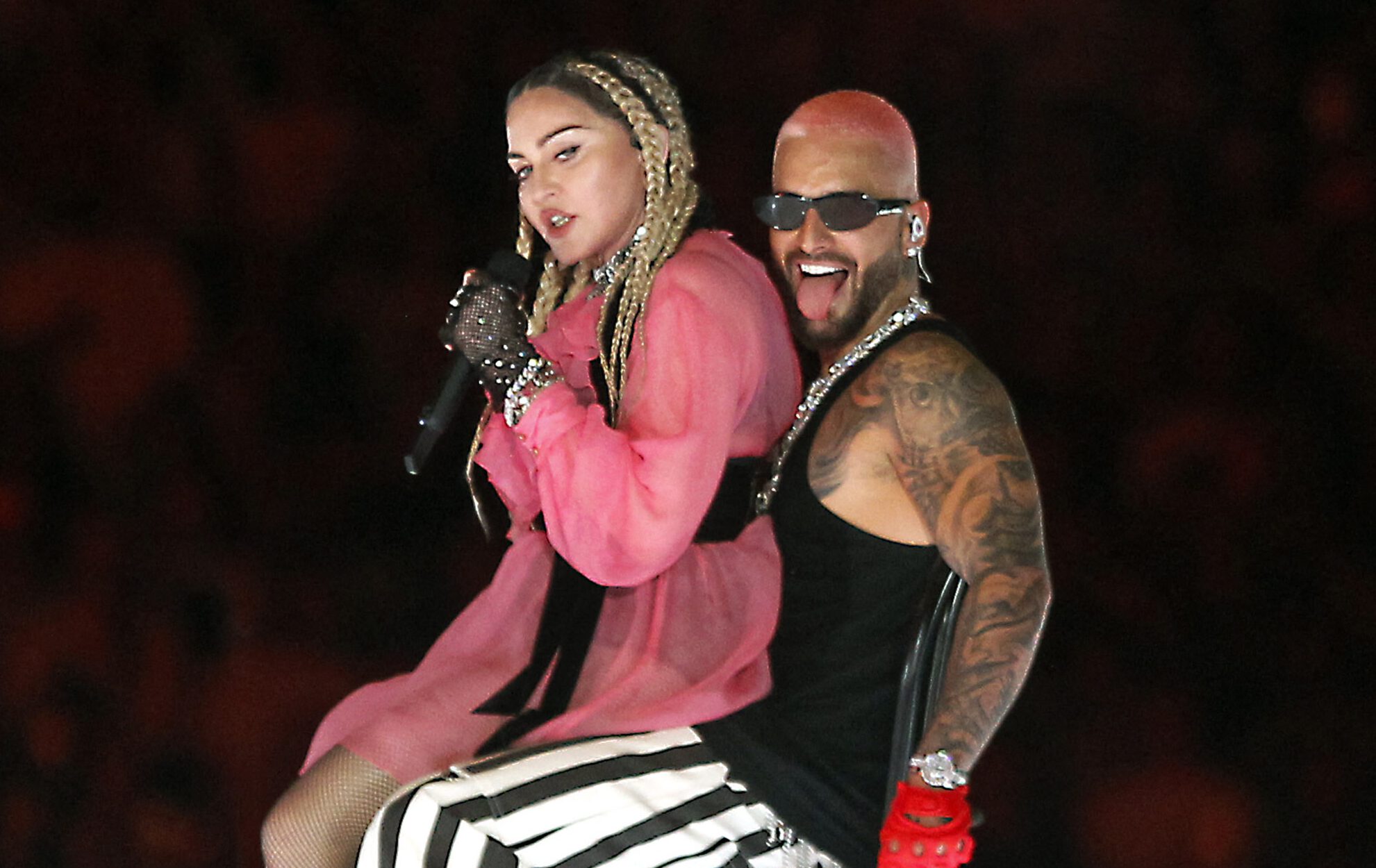 Madonna stelt nieuwe vriend voor aan zoon