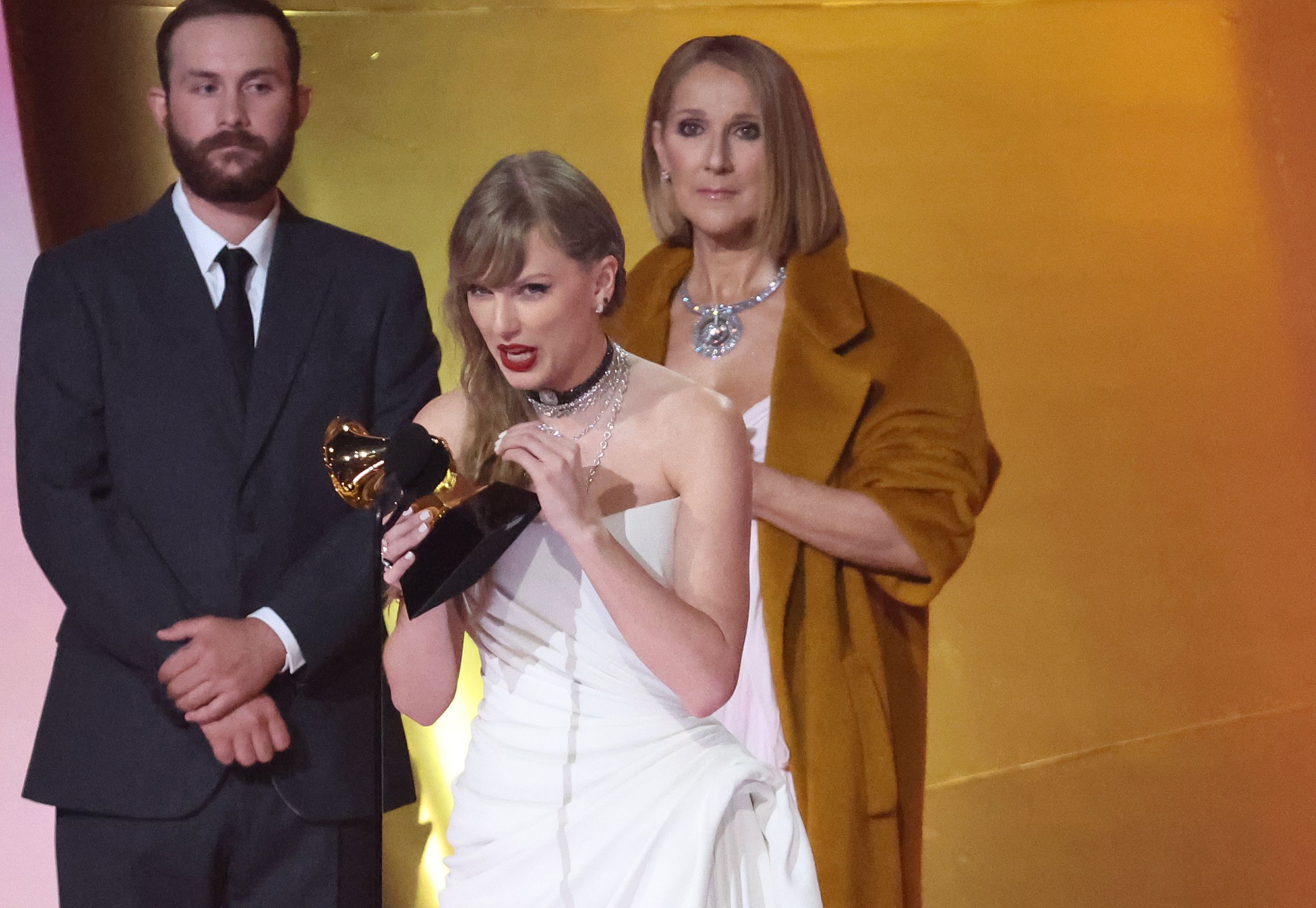 Taylor Swift Celine Dion Grammy's