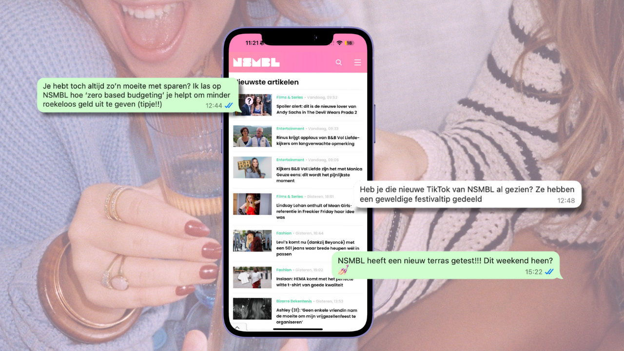 maak van NSMBL een app op je telefoon