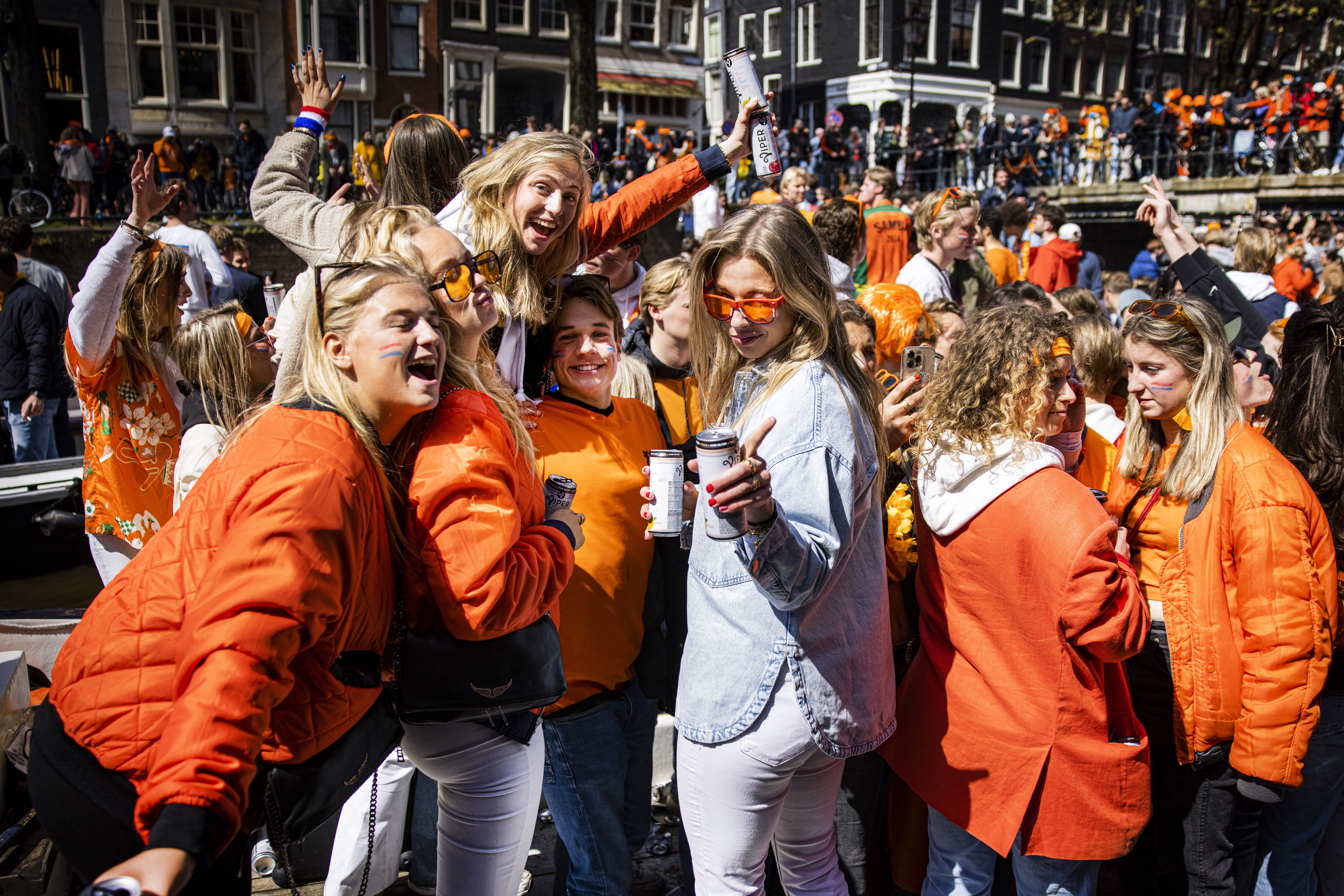 drank Koningsdag Koningsfeest in Amsterdam