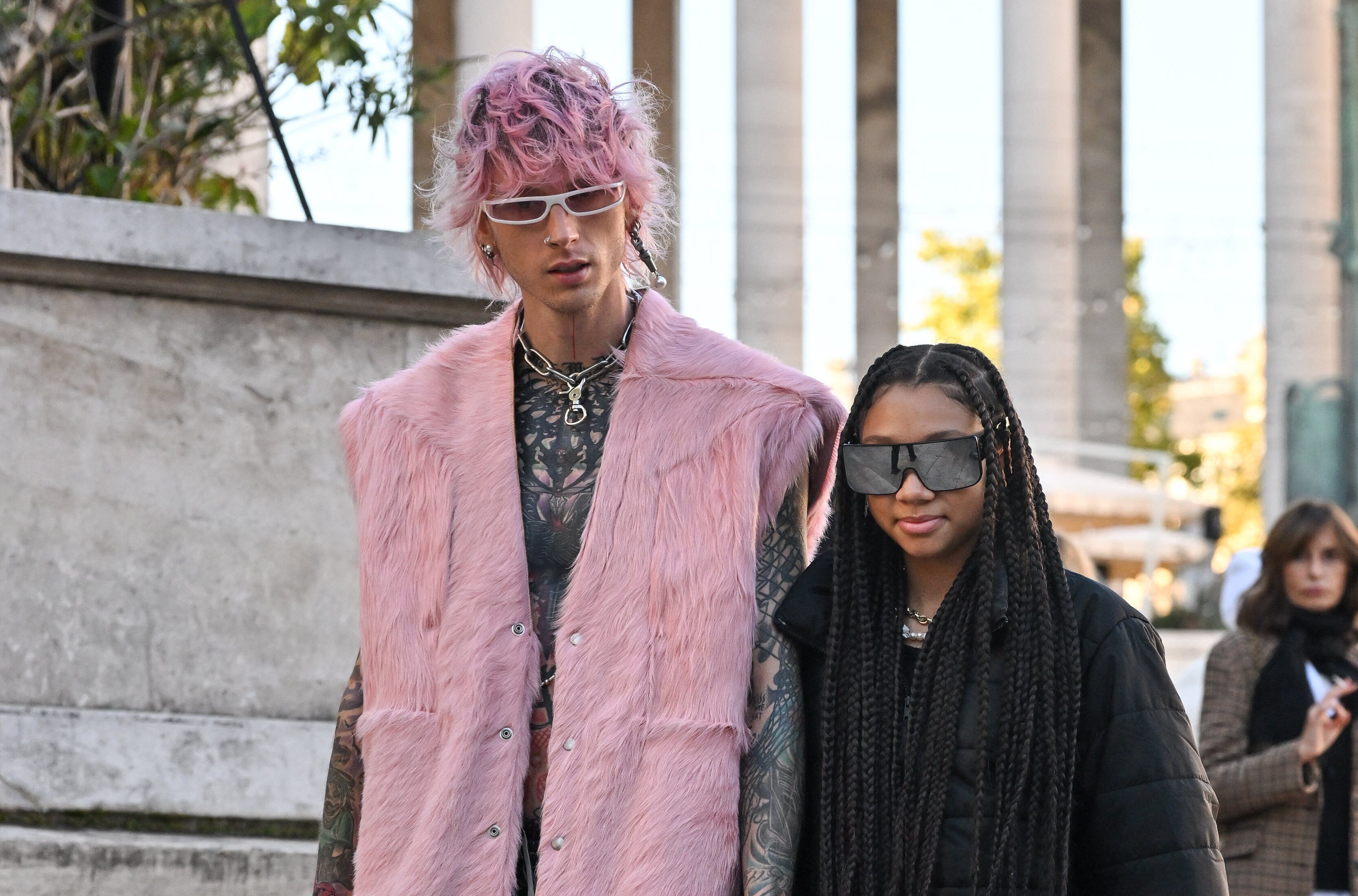 Machine Gun Kelly and daughter Casie Colson Baker