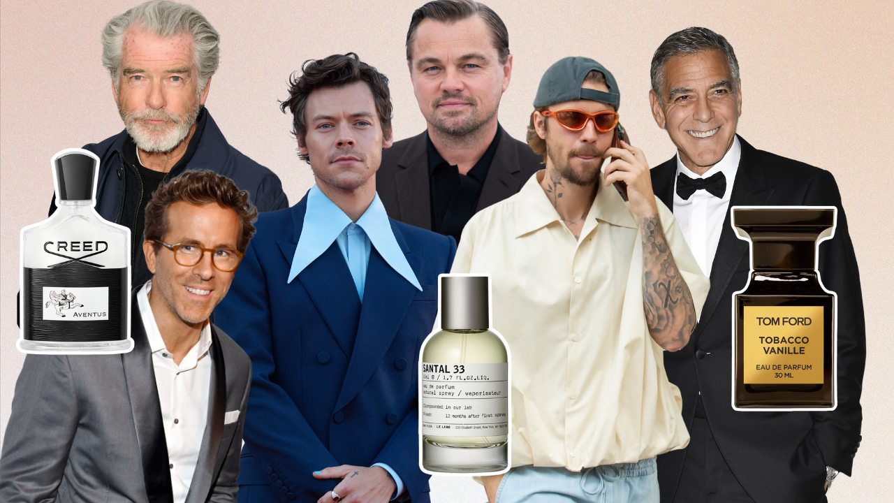 favoriete parfums mannelijke celebs