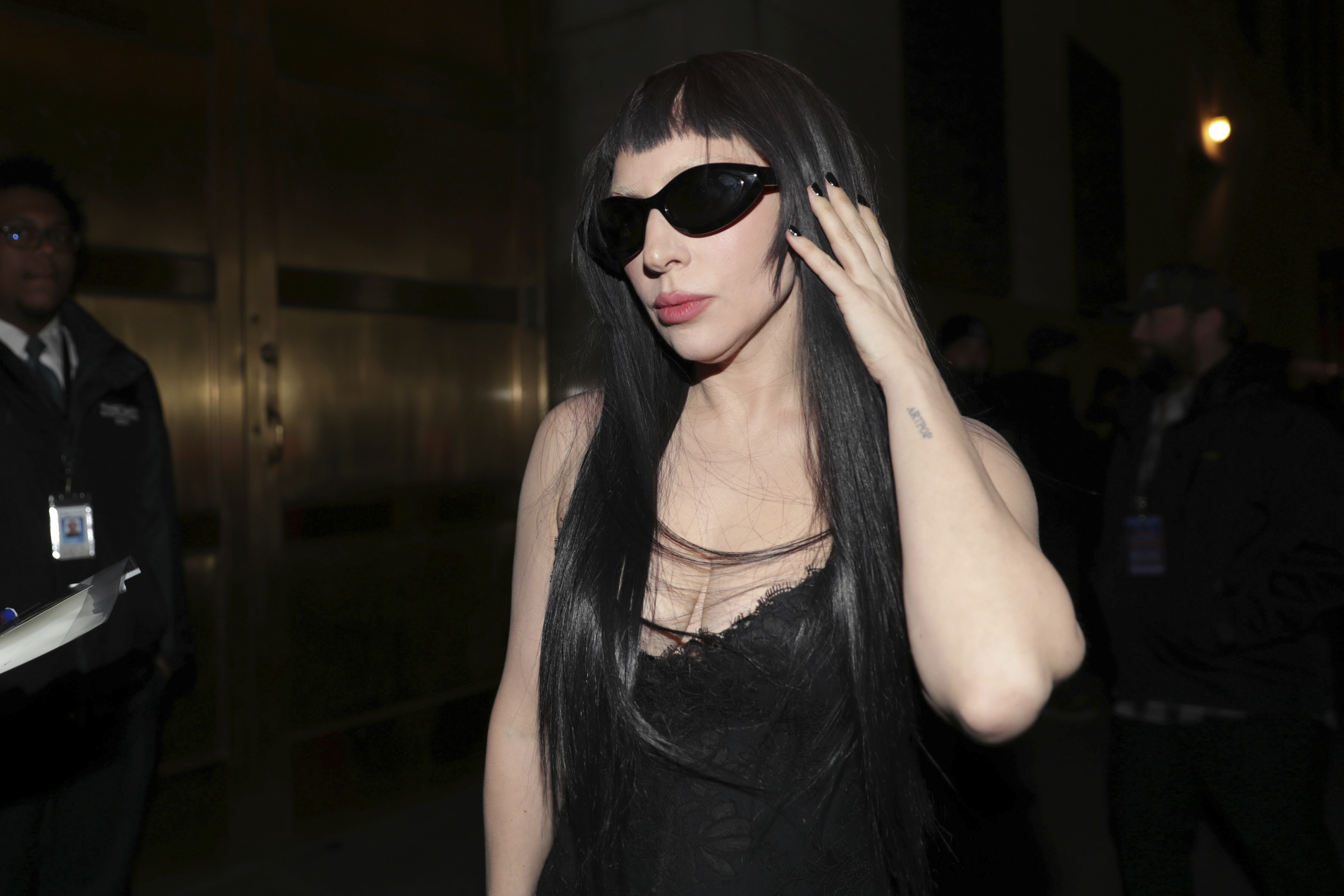 Lady Gaga Arrives at 'Saturday Night Live' 50th Anniversary Special