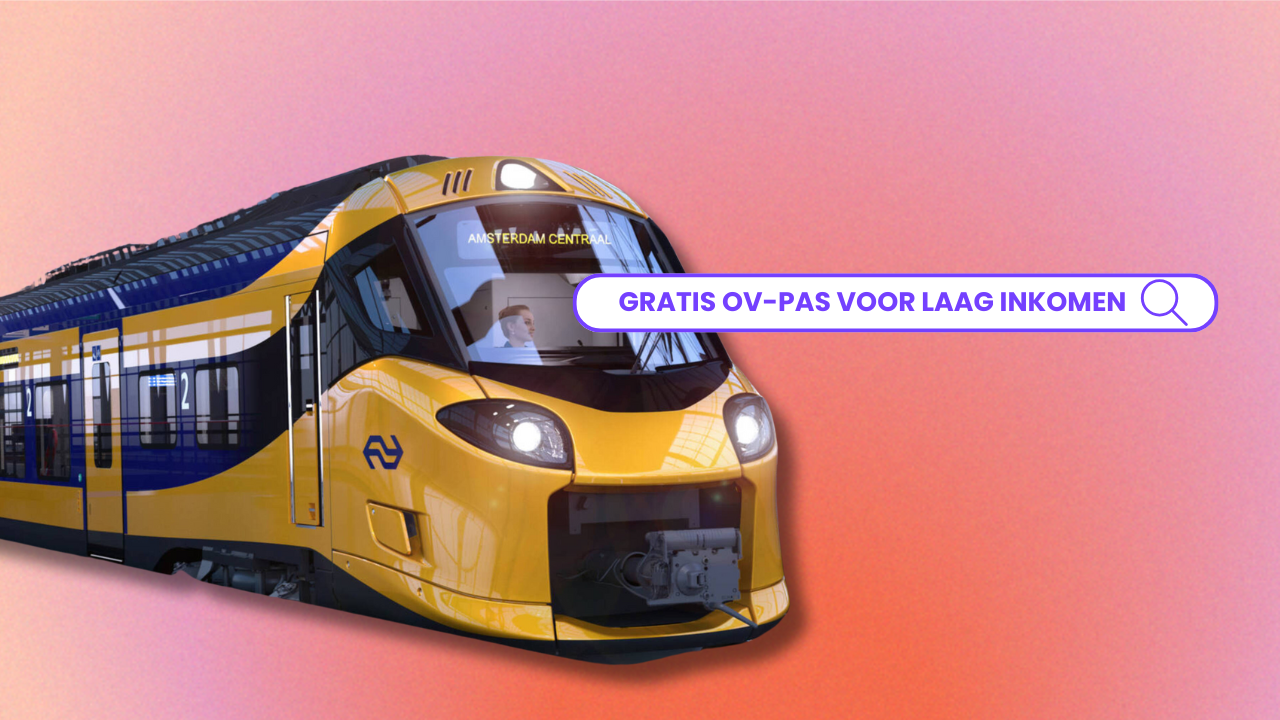 Gratis ov-pas voor mensen met laag inkomen