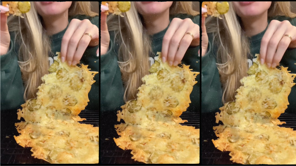 kaas augurk snack tiktok