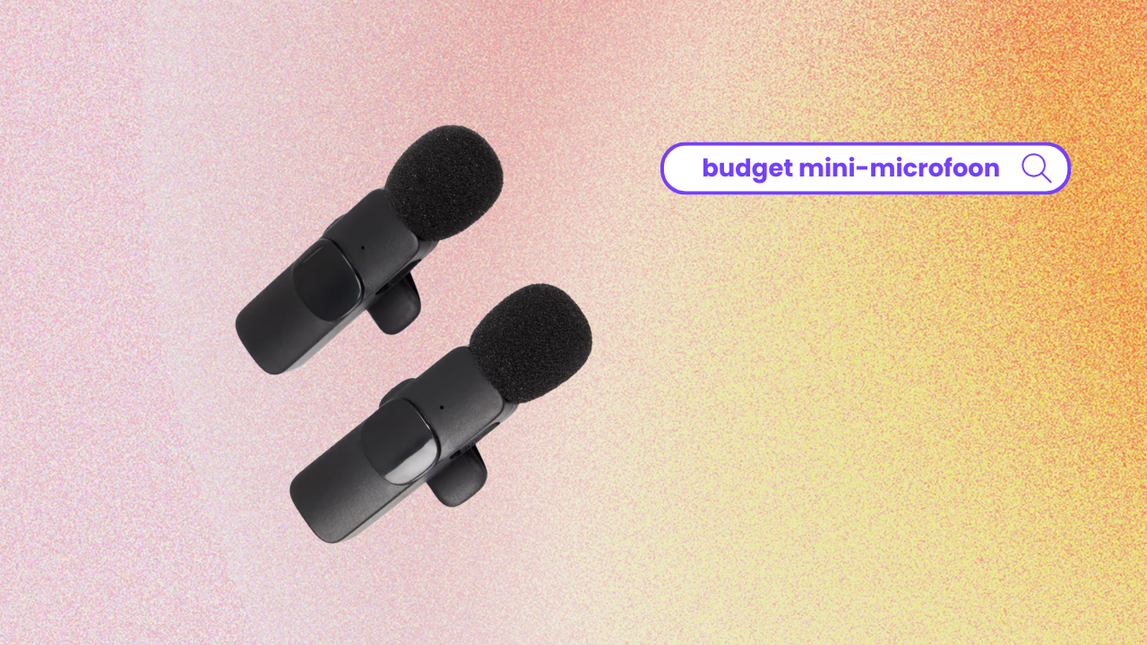 mini microfoon action