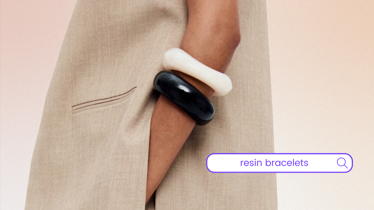 resin bracelets trend