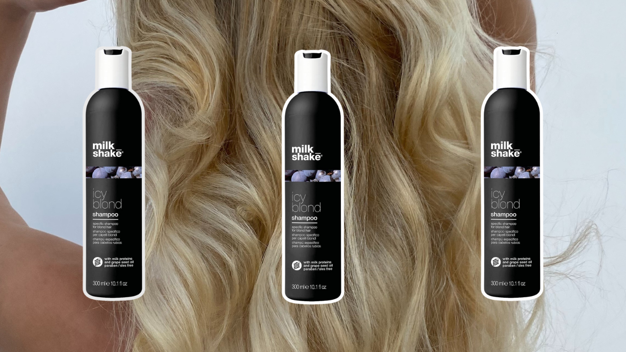 zwarte shampoo blond haar