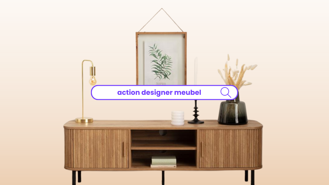 Designer meubel action