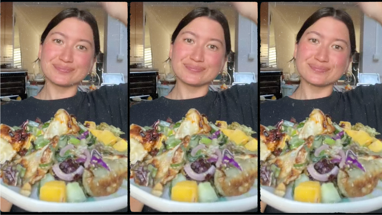 gyoza salade viral tiktok recept