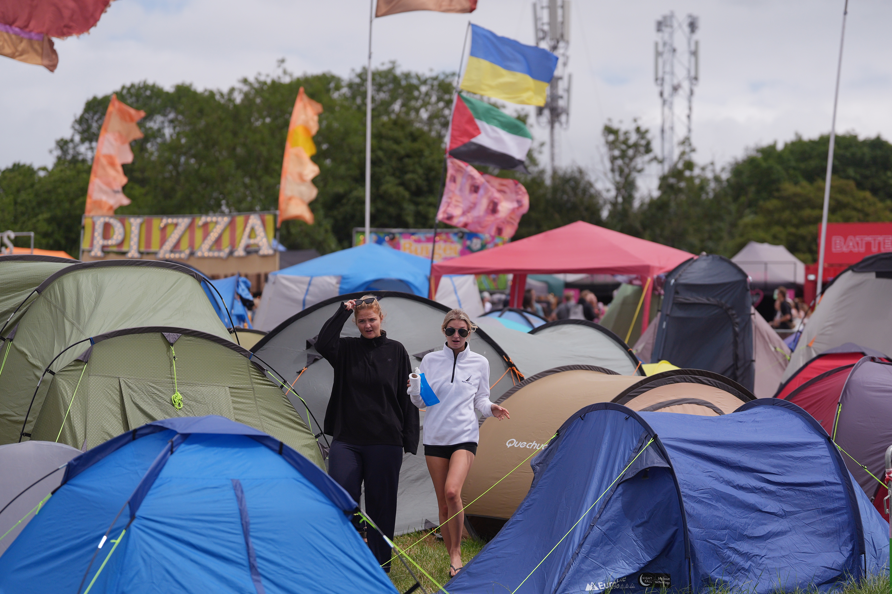 camping festival plek