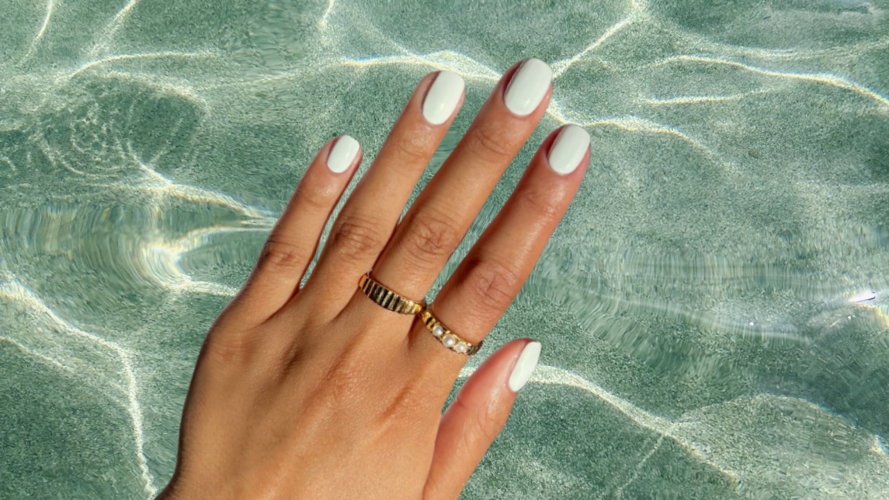 nagellak tan kleur coconut nagels