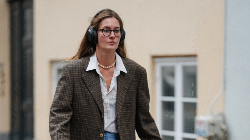 Retro walking trend wandelen lichaam