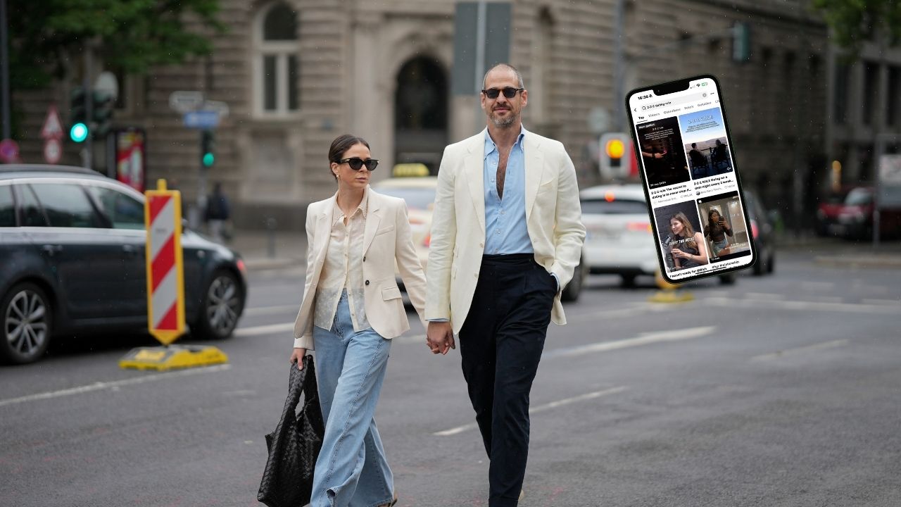 een stel en een telefoon