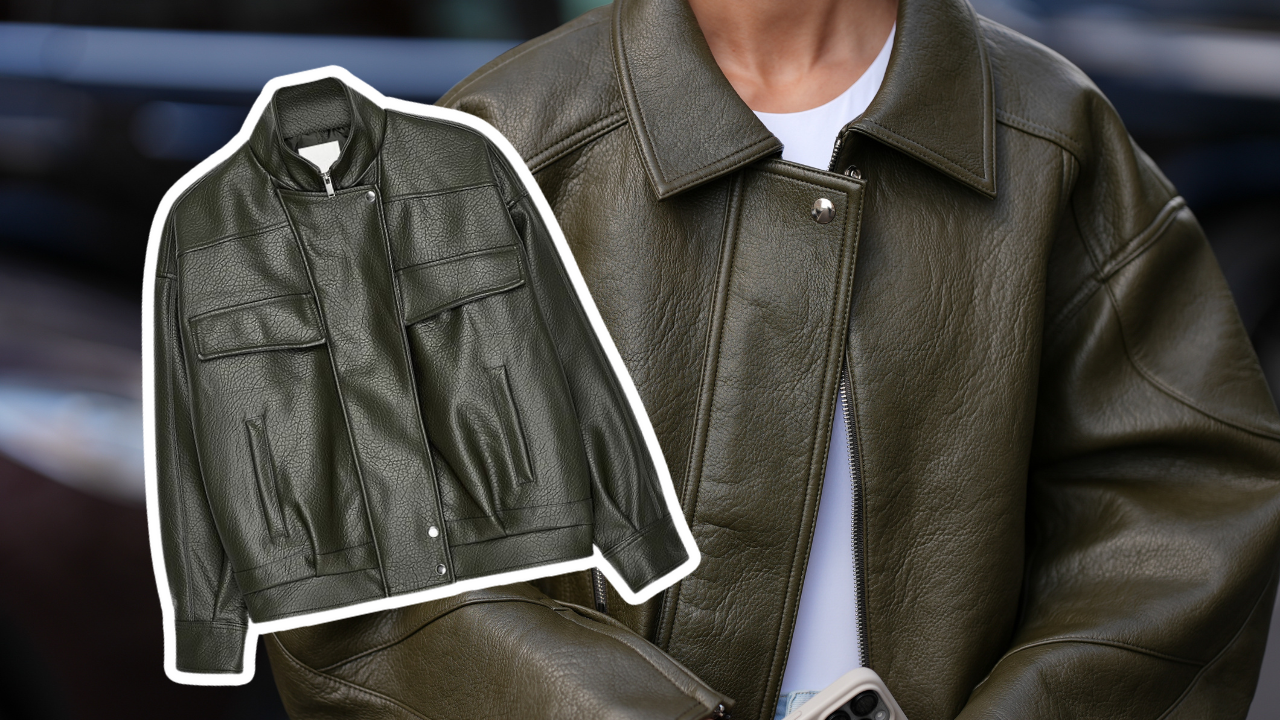 na-kd dupe the frankie shop leren jas