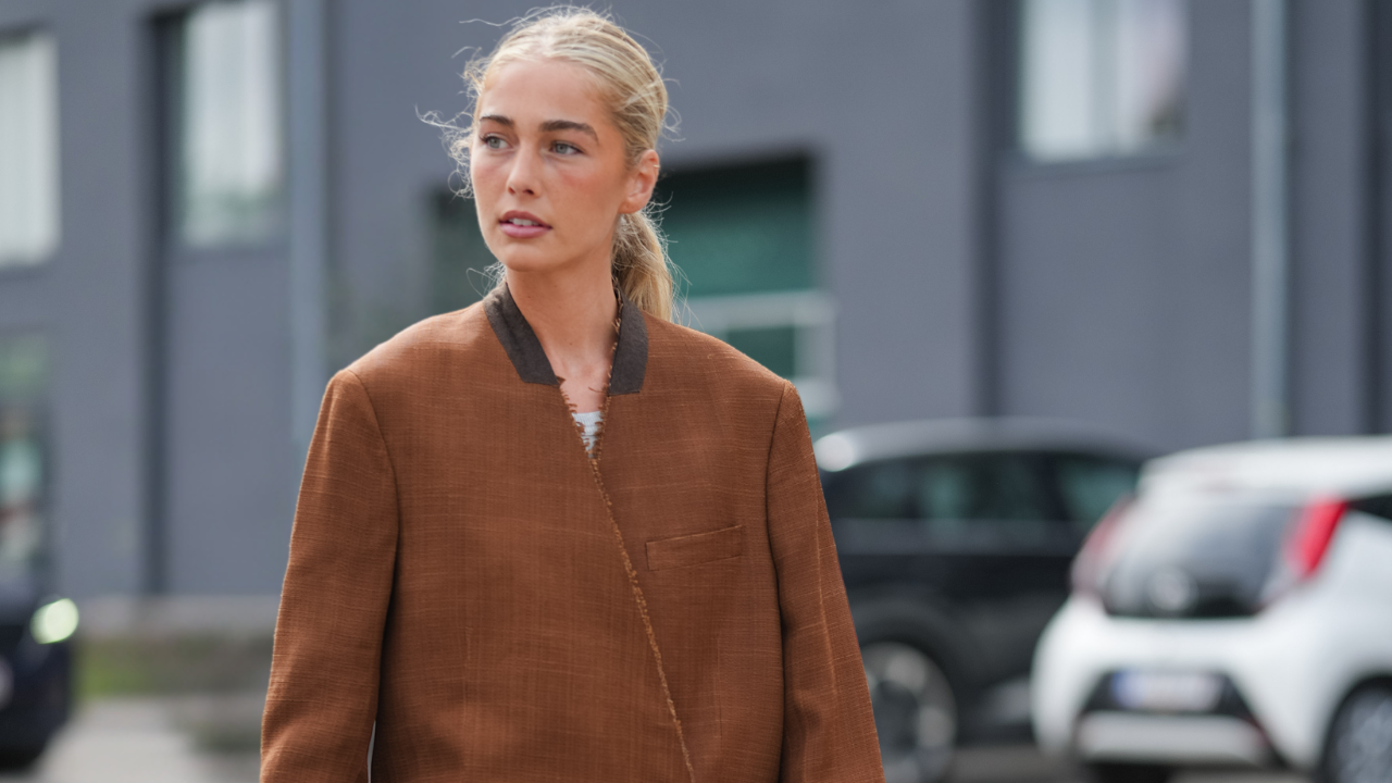 costes kraagloze blazer