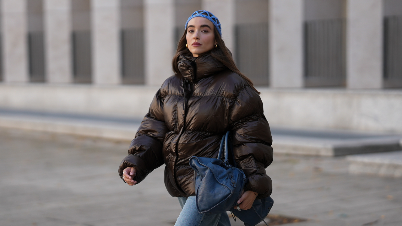 puffer jas getailleerd Aimn