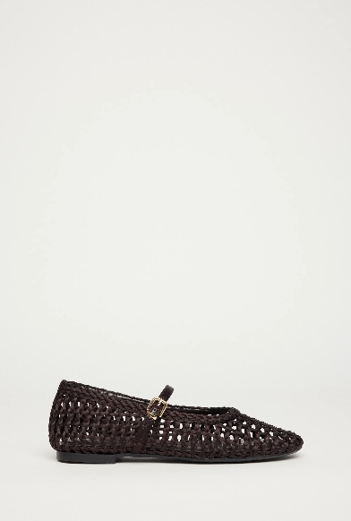 Gevlochten ballerina's