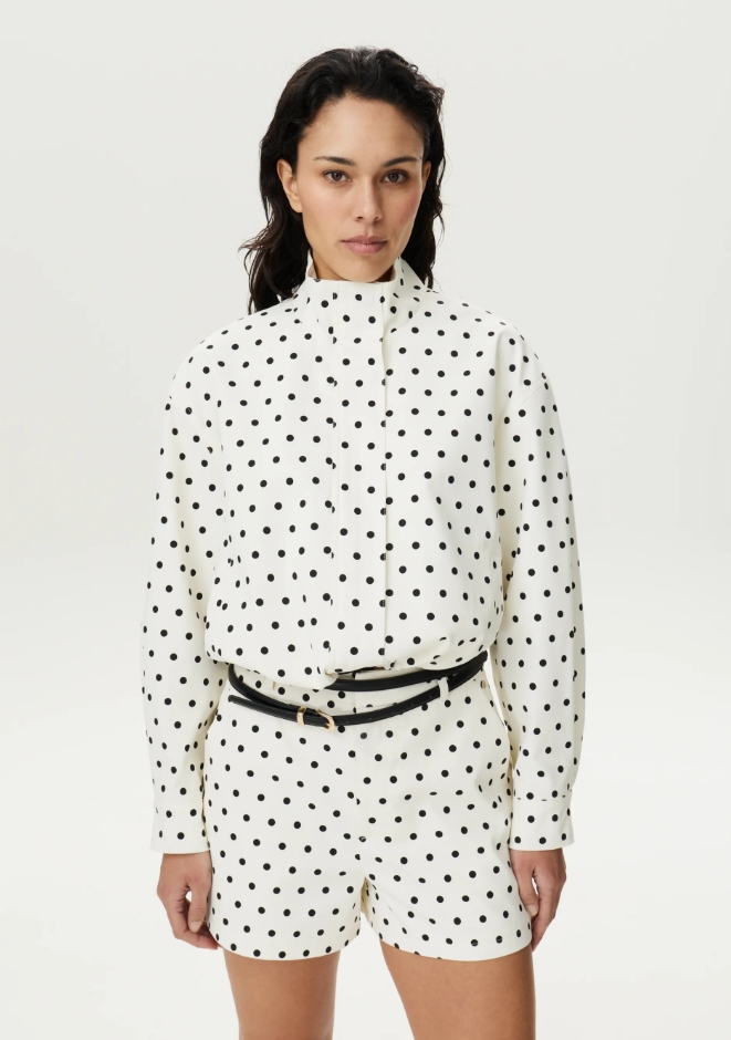 Polka dot jacket