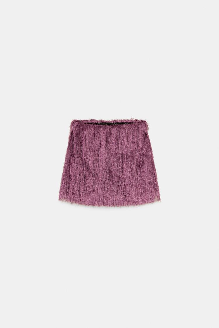 Zara Fluffy Rok