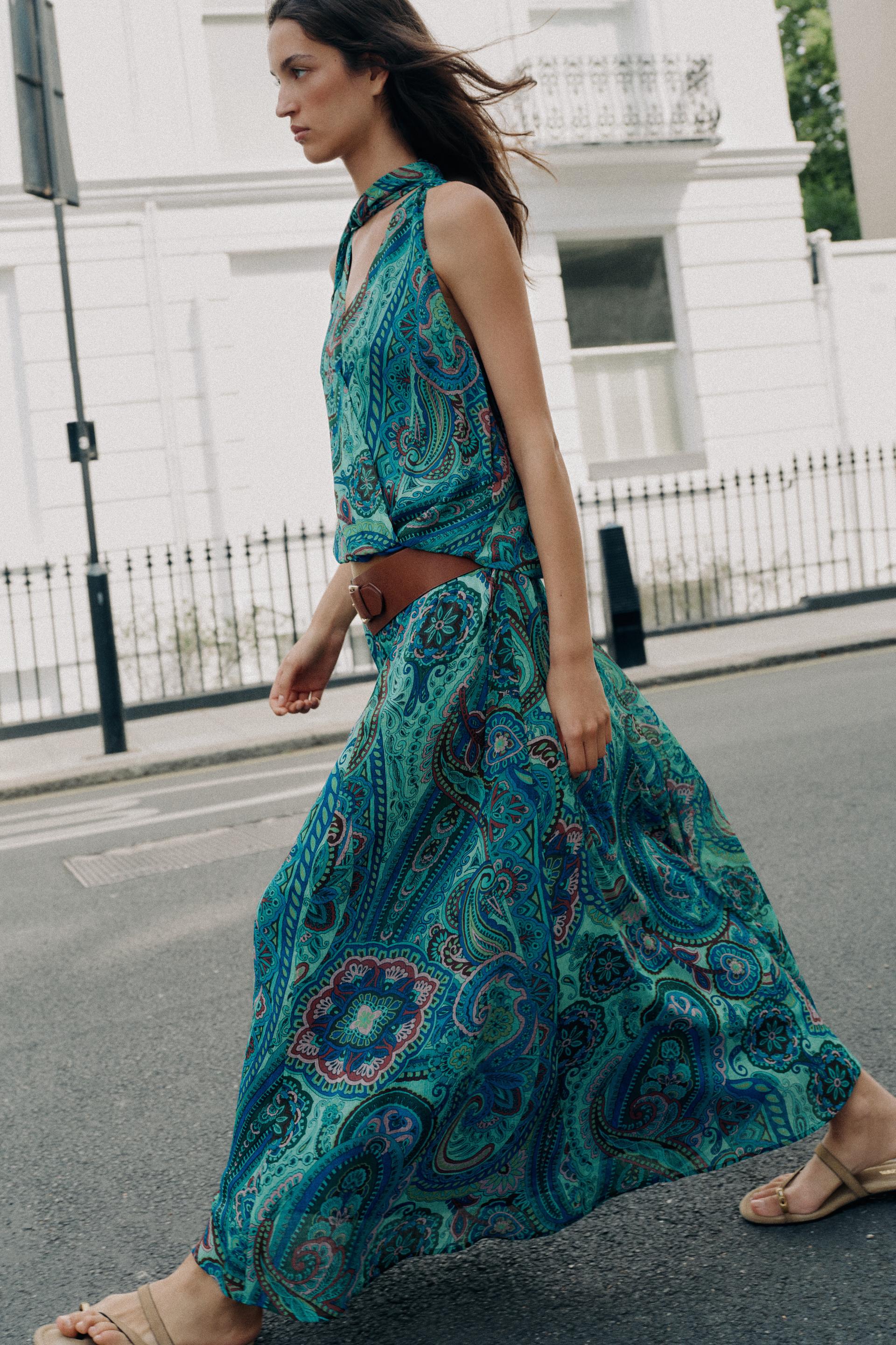 Zara rok met print