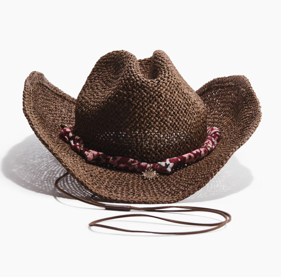 Strooien cowboyhoed