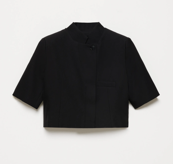 Cropped blazer